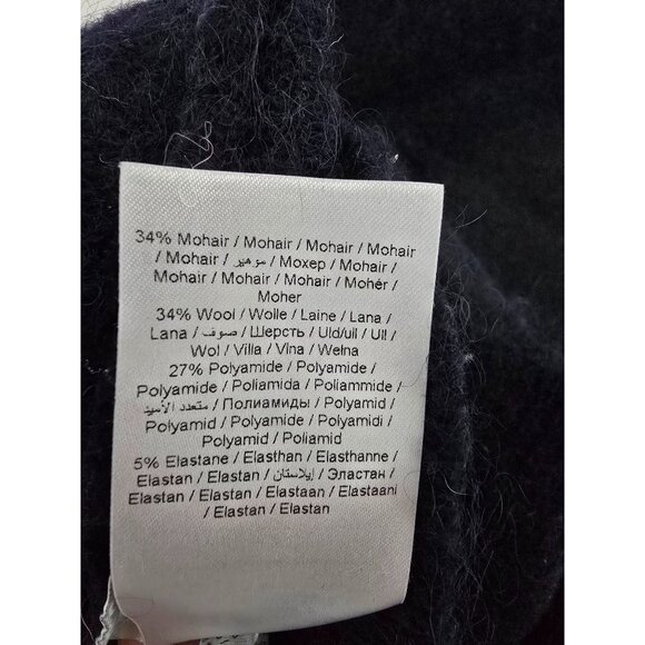 InWear Women's Papina Wool Pullover‎ Sweater In Black Size XS - Picture 8 of 10